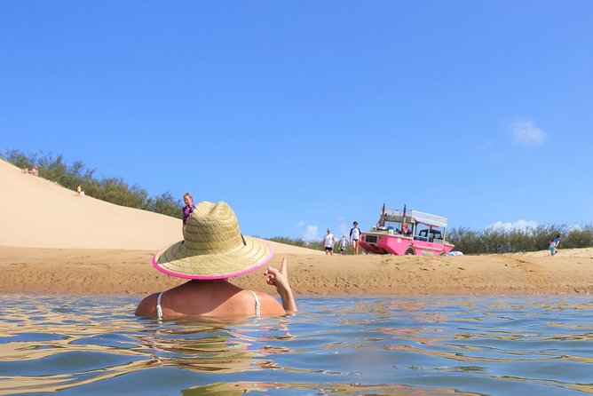 Full-Day 1770 Tour by LARC Amphibious Vehicle Including Sandboarding and Bustard Head Lightstation - Starting at 9am in Seventeen Seventy