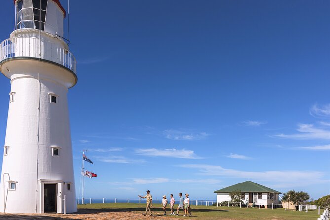 Full-Day 1770 Tour by LARC Amphibious Vehicle Including Sandboarding and Bustard Head Lightstation - The climb to Bustard Head Lightstation