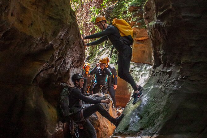 Full-Day Canyoning Experience at Stunning Empress Canyon - The 30-metre waterfall abseil