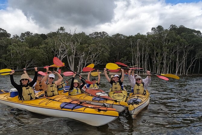 Full-Day Guided Noosa Everglades Kayak Tour - Getting comfortable in the kayak