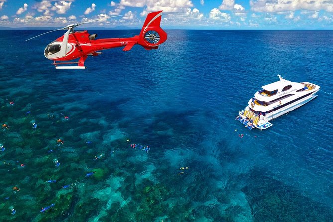 Full Day Reef Cruise and 10 Minute Helicopter Scenic Flight - Key things to know before booking