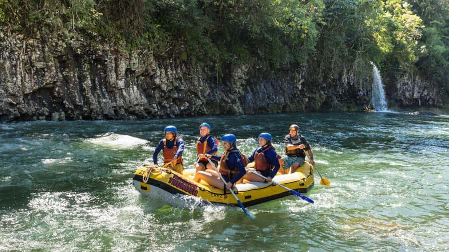 Full Day White Water Rafting From Cairns or Mission Beach - Getting ready at the Golden Gumboot