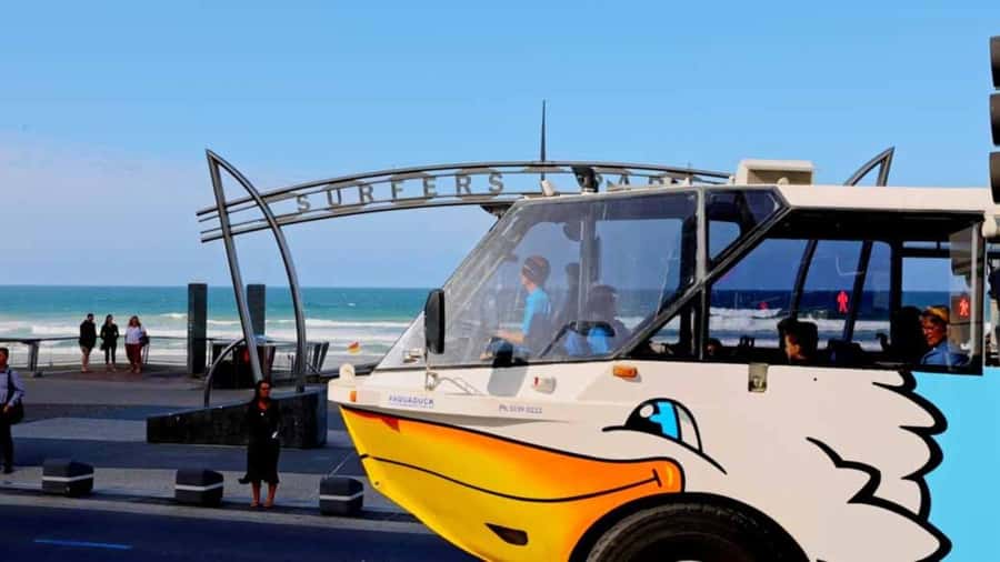 Gold Coast: 1-Hour Land and Water Duck Tour - A road trip that turns into a boat ride