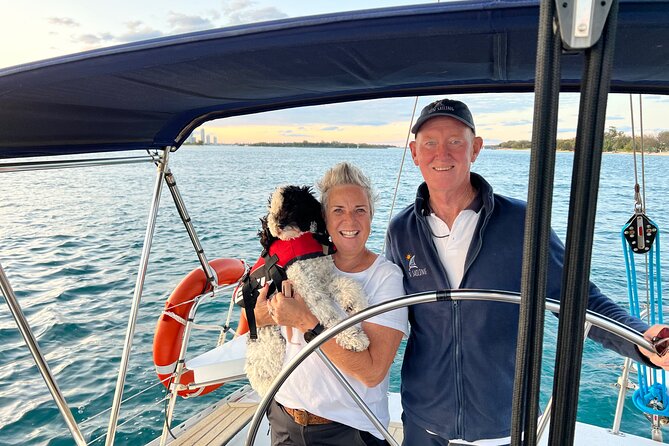 Gold Coast 2 hour Sunset Sailing Cruise with Drinks&Tasting Plate - Marina Mirage, the Spit, and the changing view