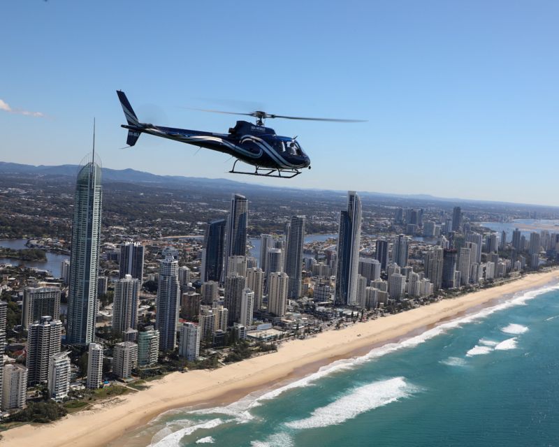 Gold Coast: Coastal City Scenic Helicopter Flight - A fast way to read the whole Gold Coast