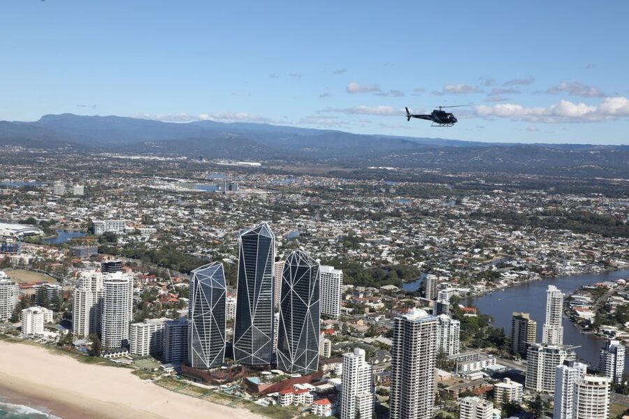 Gold Coast: Coastal City Scenic Helicopter Flight - Broadbeach, Point Danger and Burleigh Heads