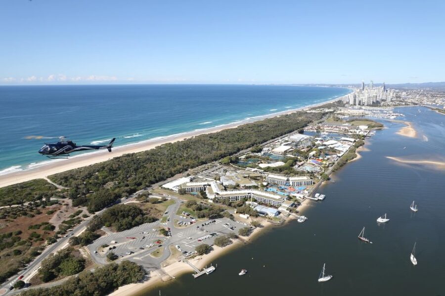 Gold Coast: Coastal City Scenic Helicopter Flight - Starting at Sea World Helicopters