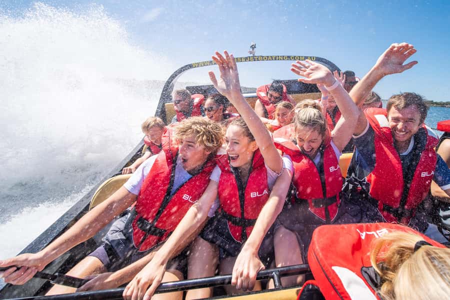 Gold Coast: Extreme Jet Boat Blast Ride - The spins are the main event