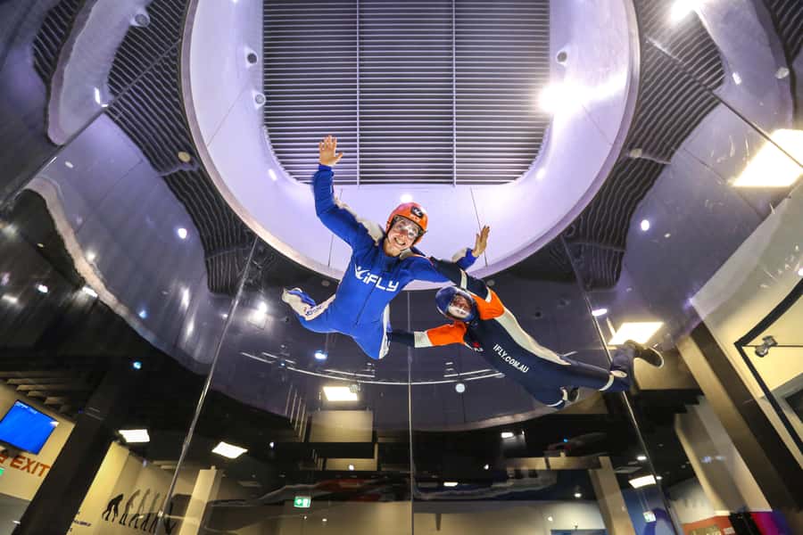 Gold Coast: Indoor Skydiving Experience - Check-in, training, and the long lead-in