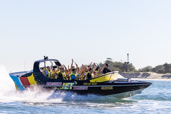 Gold Coast Jet Boat Adventure – 1-Hour Thrill Ride - Sovereign Island and the homes along the water
