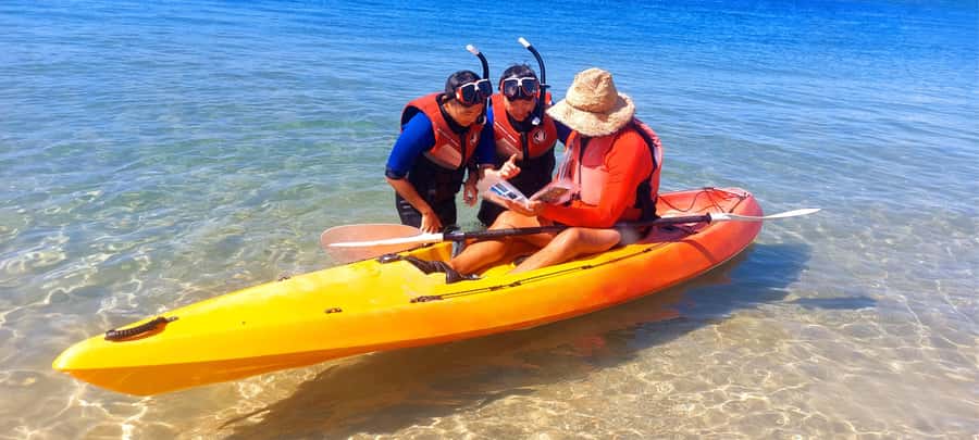Gold Coast: Wave Break Island Kayaking & Snorkeling tour - Paddling across the Broadwater