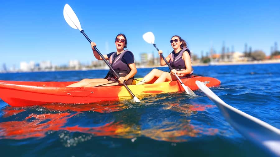 Gold Coast: Wave Break Island Kayaking & Snorkeling tour - Meeting the team at Biggera Waters