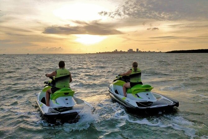 Golden Eye Sunset Jet Skiing in Darwin - Setting out from Stokes Hill Wharf at 5:15 pm