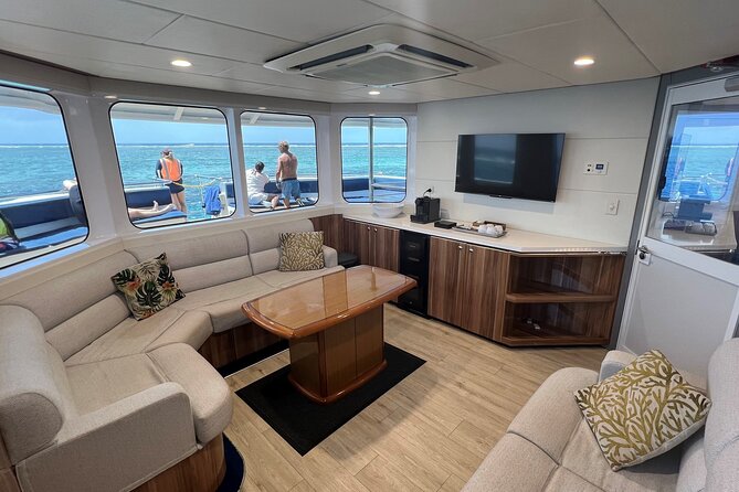 Great Barrier Reef Cruise - Gold Class VIP Lounge Package - Norman Reef: your first time in the water