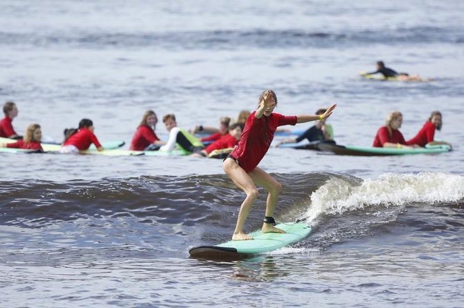 Group Surfing Lessons Kool Katz 1 day - Why the 40-metre promise matters