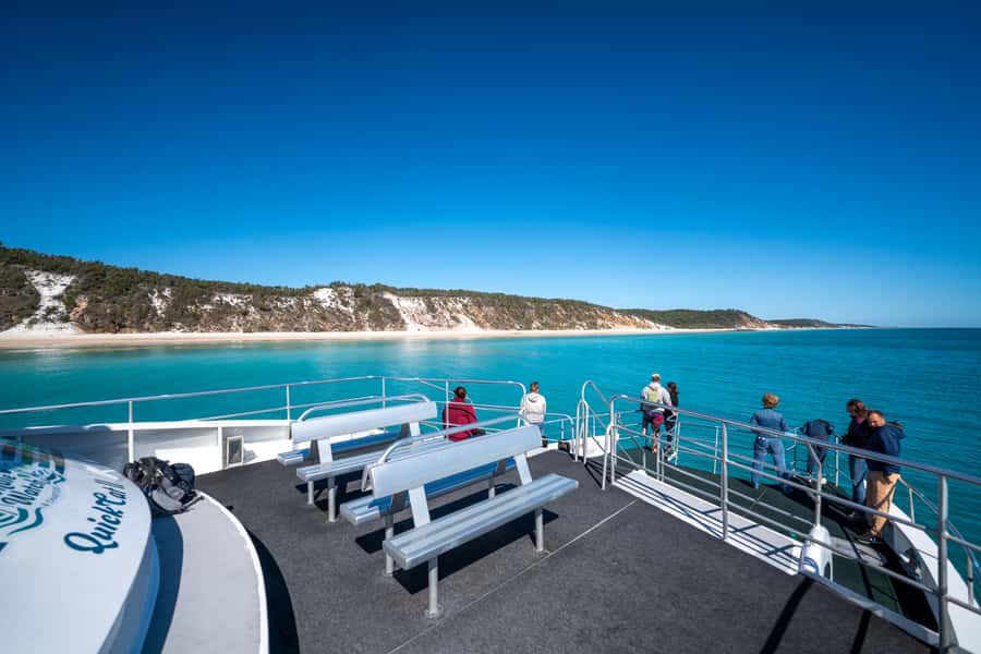 Hervey Bay: Humpback Whale-Watching Half-Day Cruise - Five decks for photos and fresh air