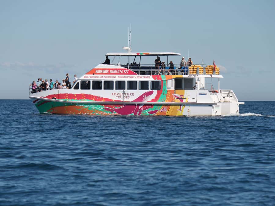 Hervey Bay: Sunset Cruise to Great Sandy Marine Park - Setting out from Hervey Bay at twilight