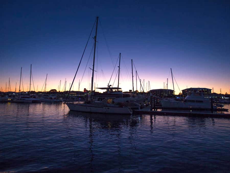 Hervey Bay: Sunset Cruise to Great Sandy Marine Park - Sunset views over a calm bay