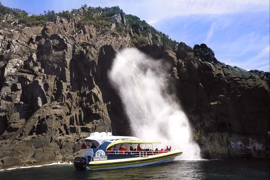 Hobart: Bruny Island Wilderness Coast Eco Cruise with Lunch - Island sightseeing before the return ferry