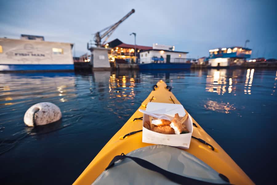 Hobart City 2.5-Hour Kayak Tour - My call: book it for the view, not the workout