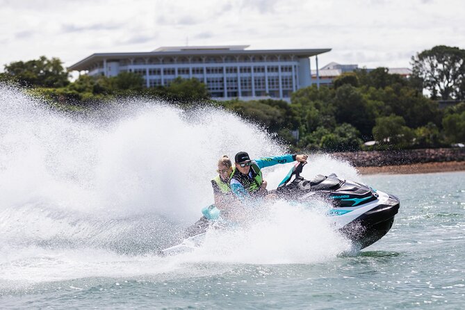 Honey Ryder Sunrise Jet Skiing in Darwin - A coffee break in an unusual place