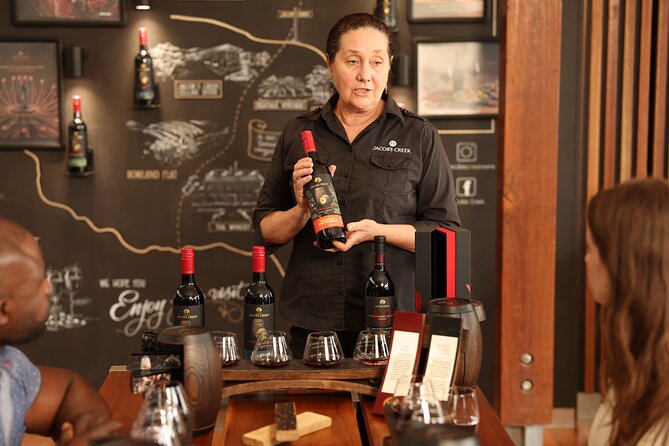 Jacob's Creek Double Barrel Experience - The hosted explanation of Double Barrel wine