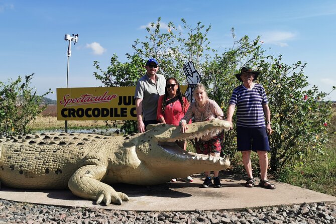 Jumping Croc Cruise, Berry Springs, Fogg Dam & Humpty Doo Pub - The Adelaide River jumping crocodile cruise
