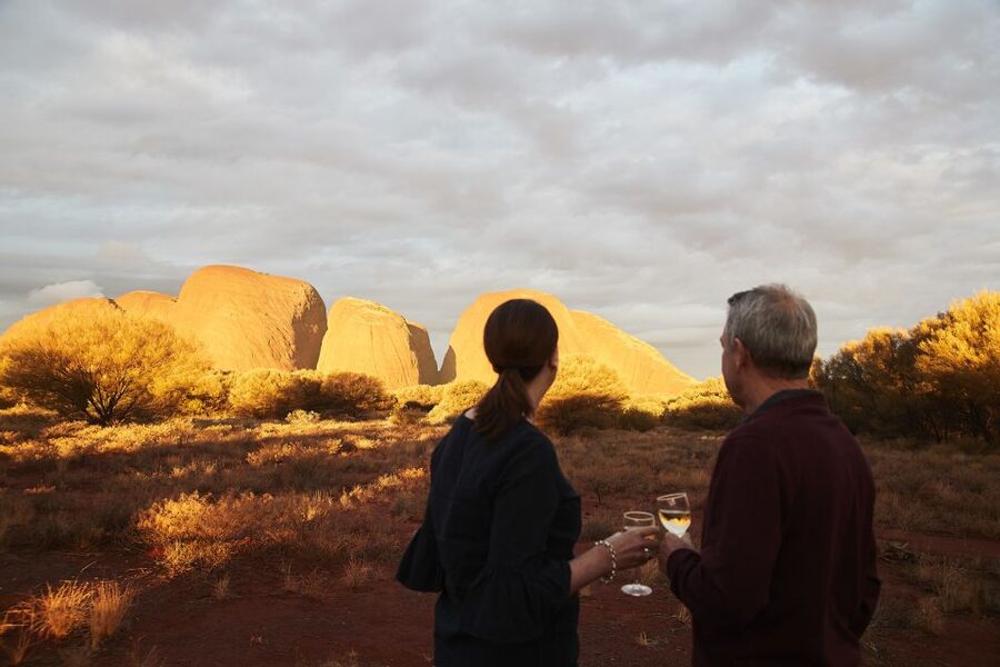 Kata Tjuṯa Sunset Tour with Sparkling Wine and Cheeseboard - The sunset timing needs a close look