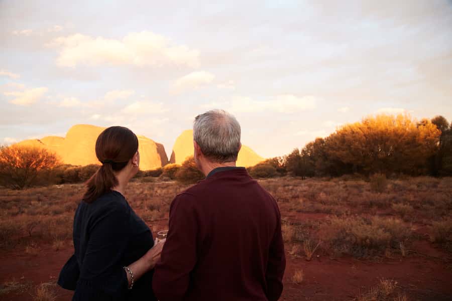 Kata Tjuṯa Sunset Tour with Sparkling Wine and Cheeseboard - Who will enjoy this evening most?