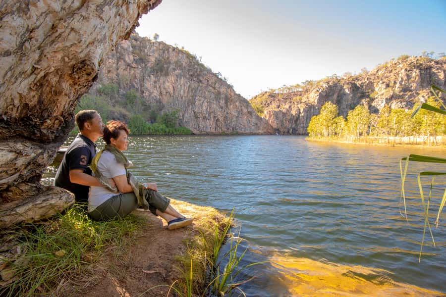 Katherine Gorge & Edith Falls Full-Day Tour from Darwin - The gorge walk and Aboriginal culture