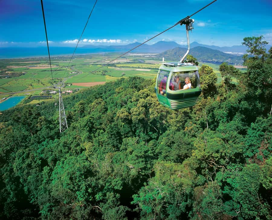 Kuranda, Skyrail & Gold Class Train from Cairns - Skyrail gives you the rainforest from above