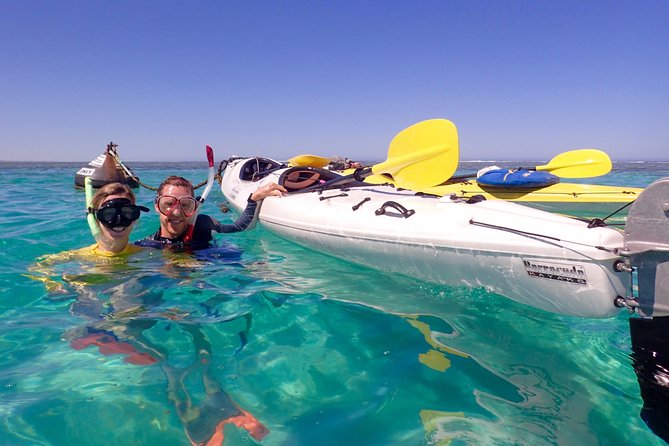 Lagoon Explorer - Ningaloo Reef Full-Day Kayaking and Snorkeling Adventure - Getting fitted out before the first paddle
