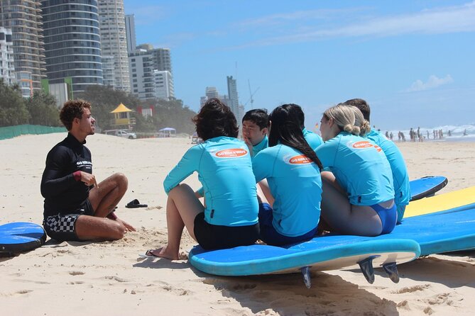 Learn to Surf at Broadbeach on the Gold Coast - Starting beside Kurrawa Surf Club