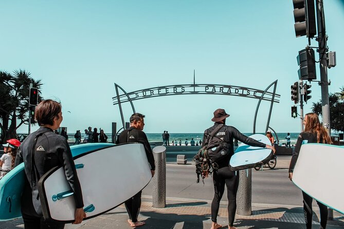 Learn to Surf at Surfers Paradise on the Gold Coast - Safety talk, sand practice, and the first waves