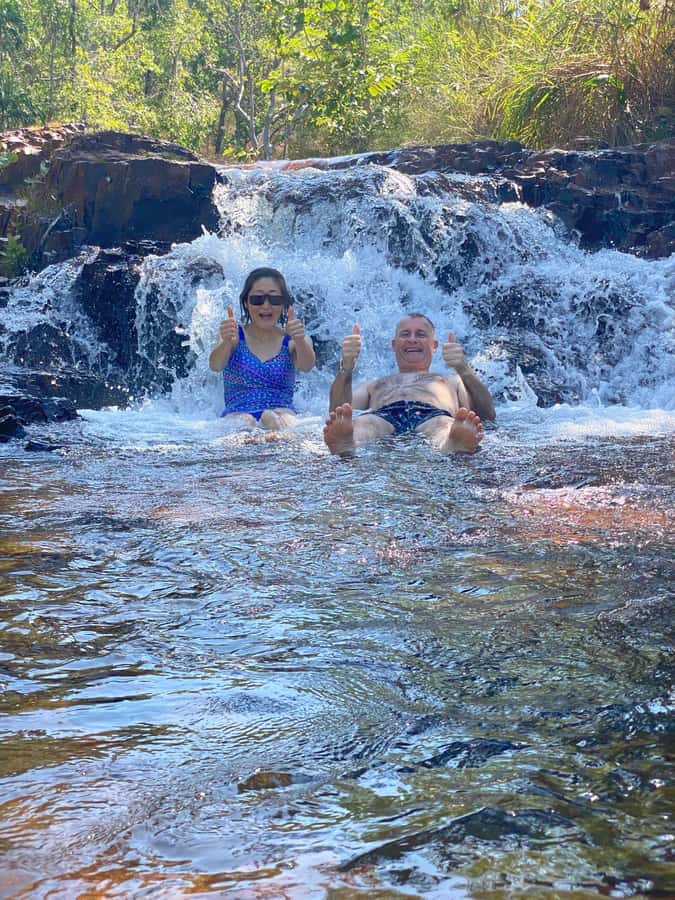 Litchfield VIP Tours, Litchfield National Park, Day Tours, - Tolmer Falls offers a change from the swimming stops