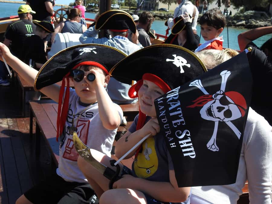 Mandurah Pirate Cruise - Cruising past Mandurah’s canals and waterfront homes