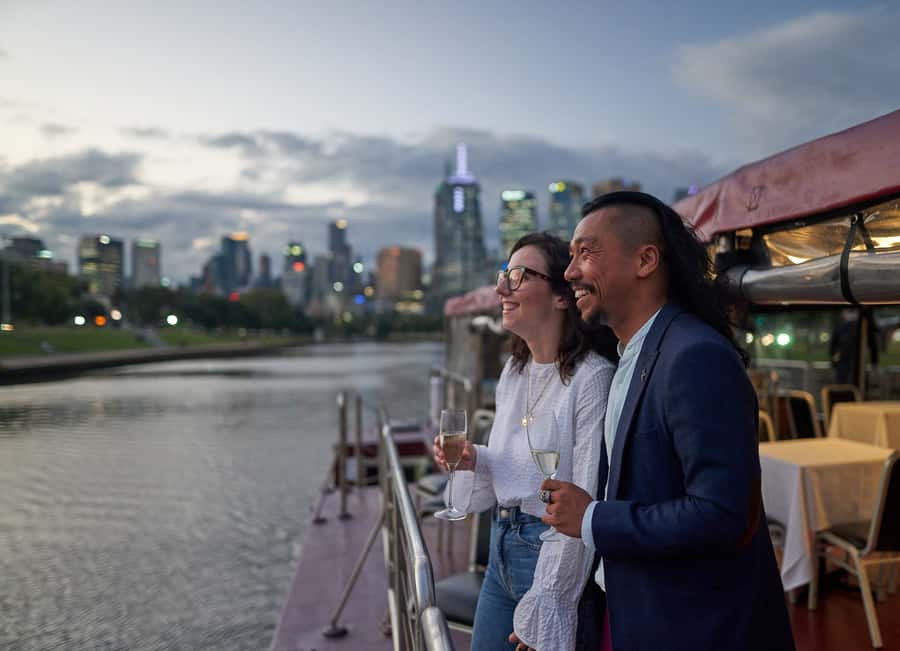 Melbourne: 4-Course Dinner Cruise with Drinks - A four-course dinner that takes its time