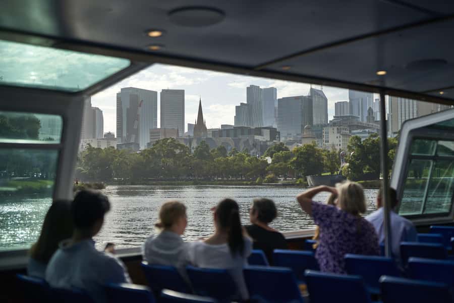 Melbourne City Cruise with Tea, Coffee, and Commentary - The upstream trip: gardens, bridges, and sporting landmarks