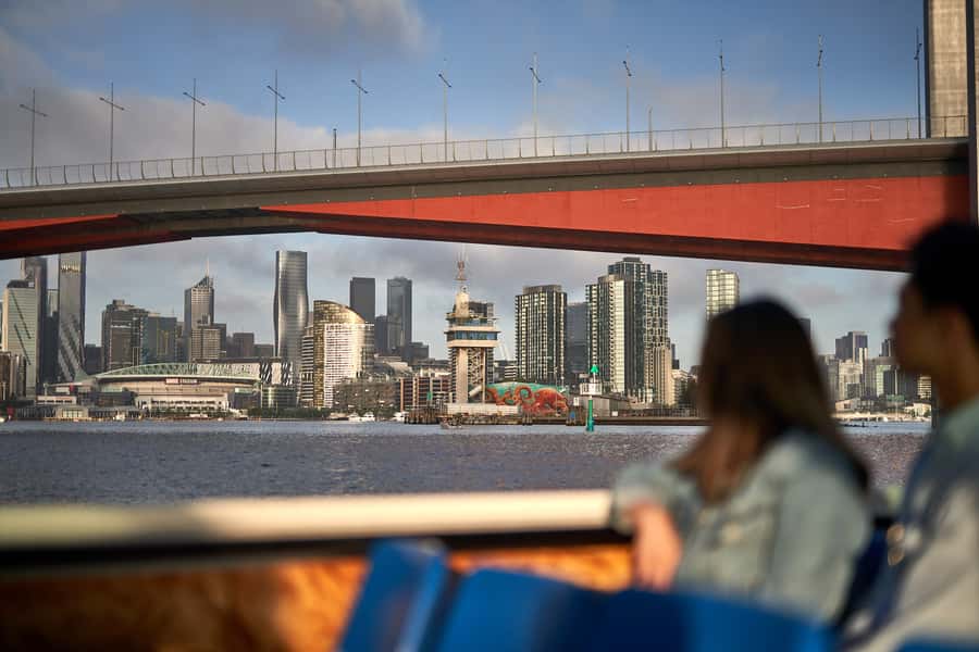 Melbourne City Cruise with Tea, Coffee, and Commentary - Leaving Southgate beside the Arts Centre
