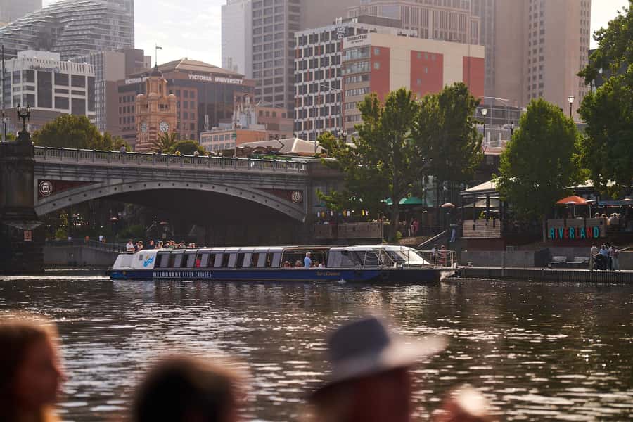 Melbourne City Views Express Cruise - Birrarung Marr and the sporting precinct