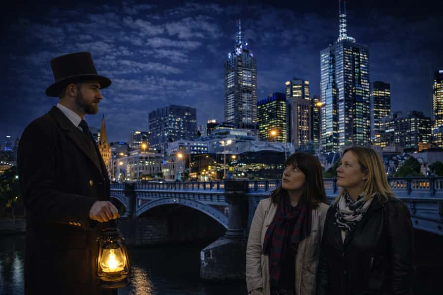 Melbourne: Ghosts, Murder, & Mystery Guided Walking Tour - Meeting Melbourne after dark