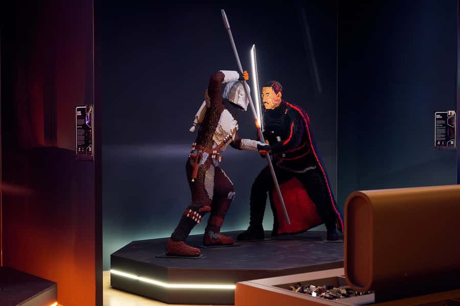Melbourne Museum: LEGO® Star Wars: The Exhibition Ticket - Choosing an allegiance for the digital face-off