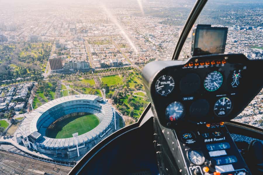 Melbourne: Private City Skyline and Bay Helicopter Ride - Docklands and Marvel Stadium From Above