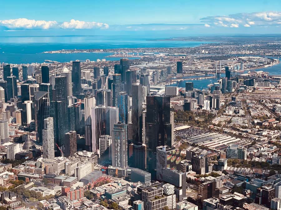 Melbourne: Private City Skyline and Bay Helicopter Ride - The MCG, Parliament House, and the City Center