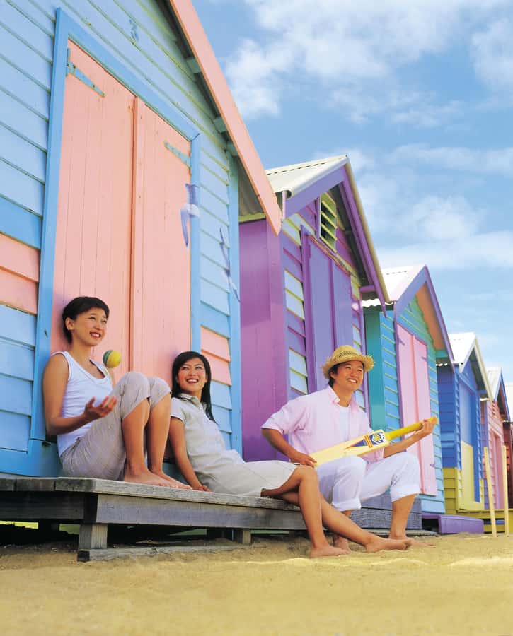 Melbourne: Puffing Billy Penguin Parade Brighton Boxes Tour - Brighton’s bathing boxes: a quick hit of seaside color
