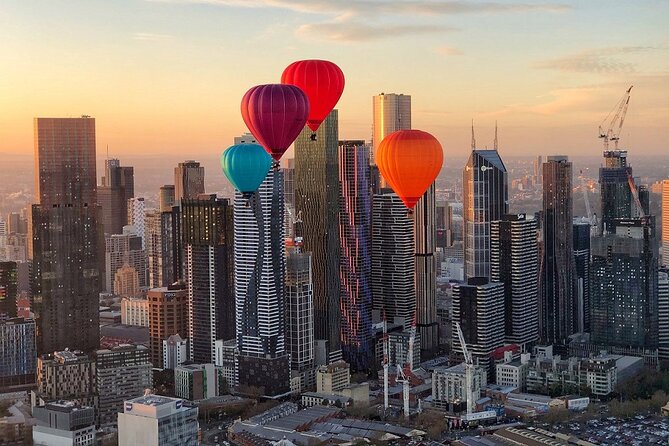 Melbourne Sunrise Hot Air Balloon Ride with GoPro Photos - Why a sunrise balloon flight suits Melbourne