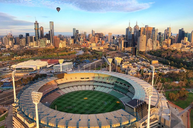 Melbourne Sunrise Hot Air Balloon Ride with GoPro Photos - The possible route over Melbourne