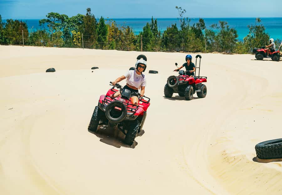 Moreton Island: Tangalooma ATV Quad Bike & Dolphin Feeding - What the 45-minute ATV ride is really like