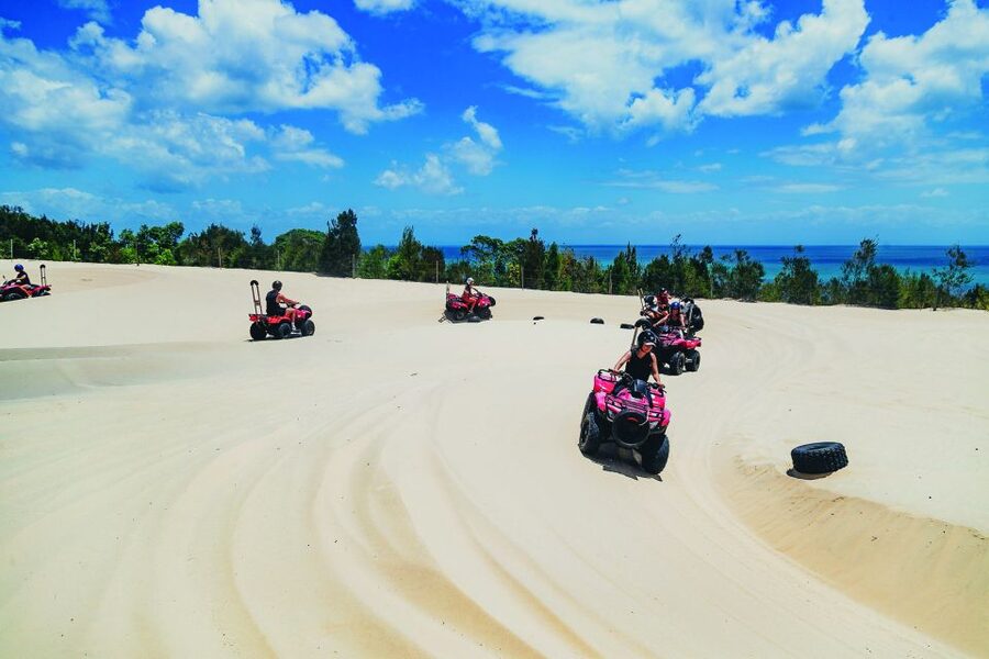 Moreton Island: Tangalooma ATV Quad Bike & Dolphin Feeding - Timing your day around sunset