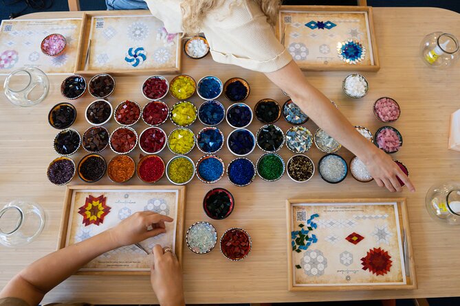Mosaic Art Classes Sydney: Turkish Lamp Workshop - What the 2.5-hour session feels like